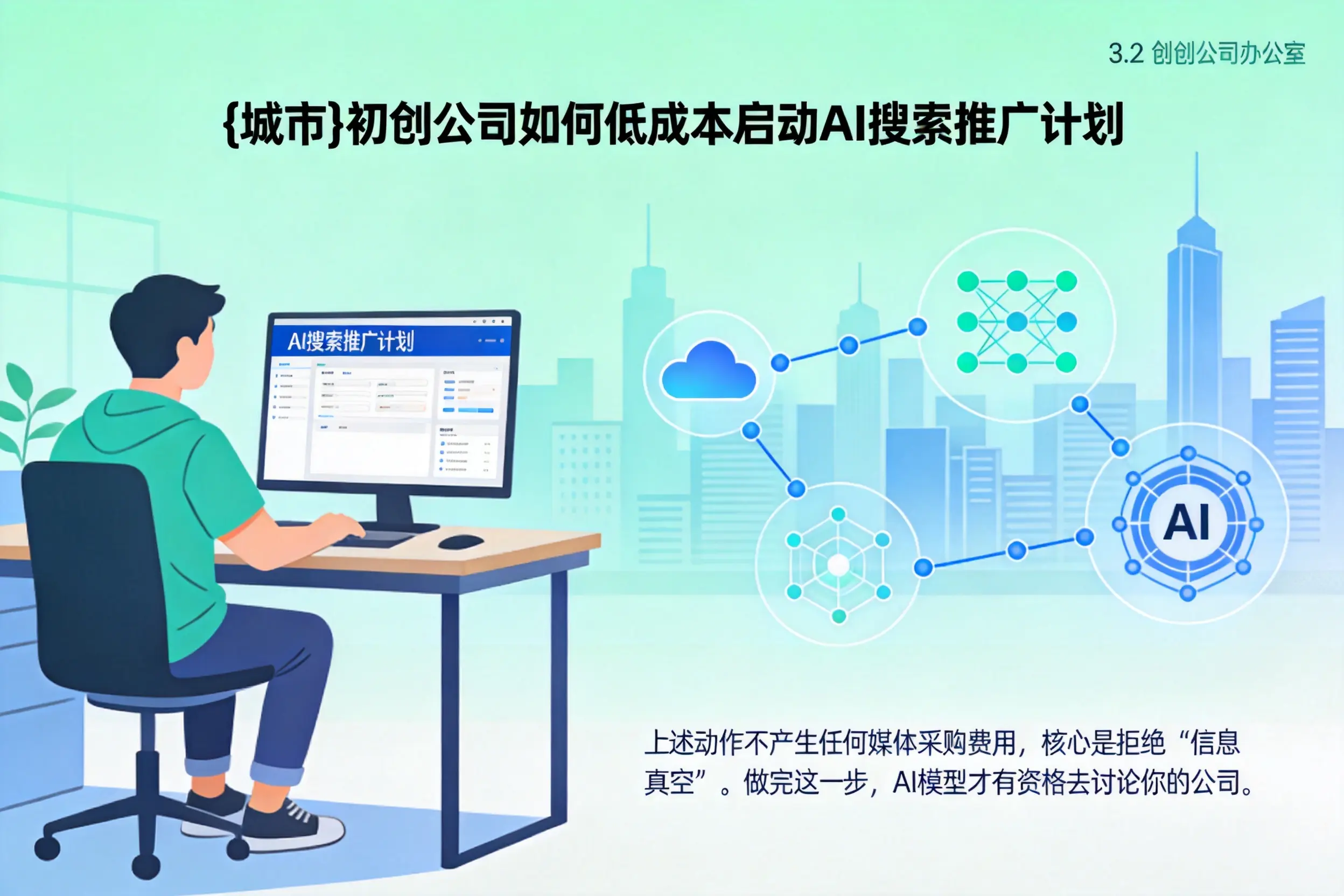 重庆城区初创公司如何低成本启动AI搜索推广计划