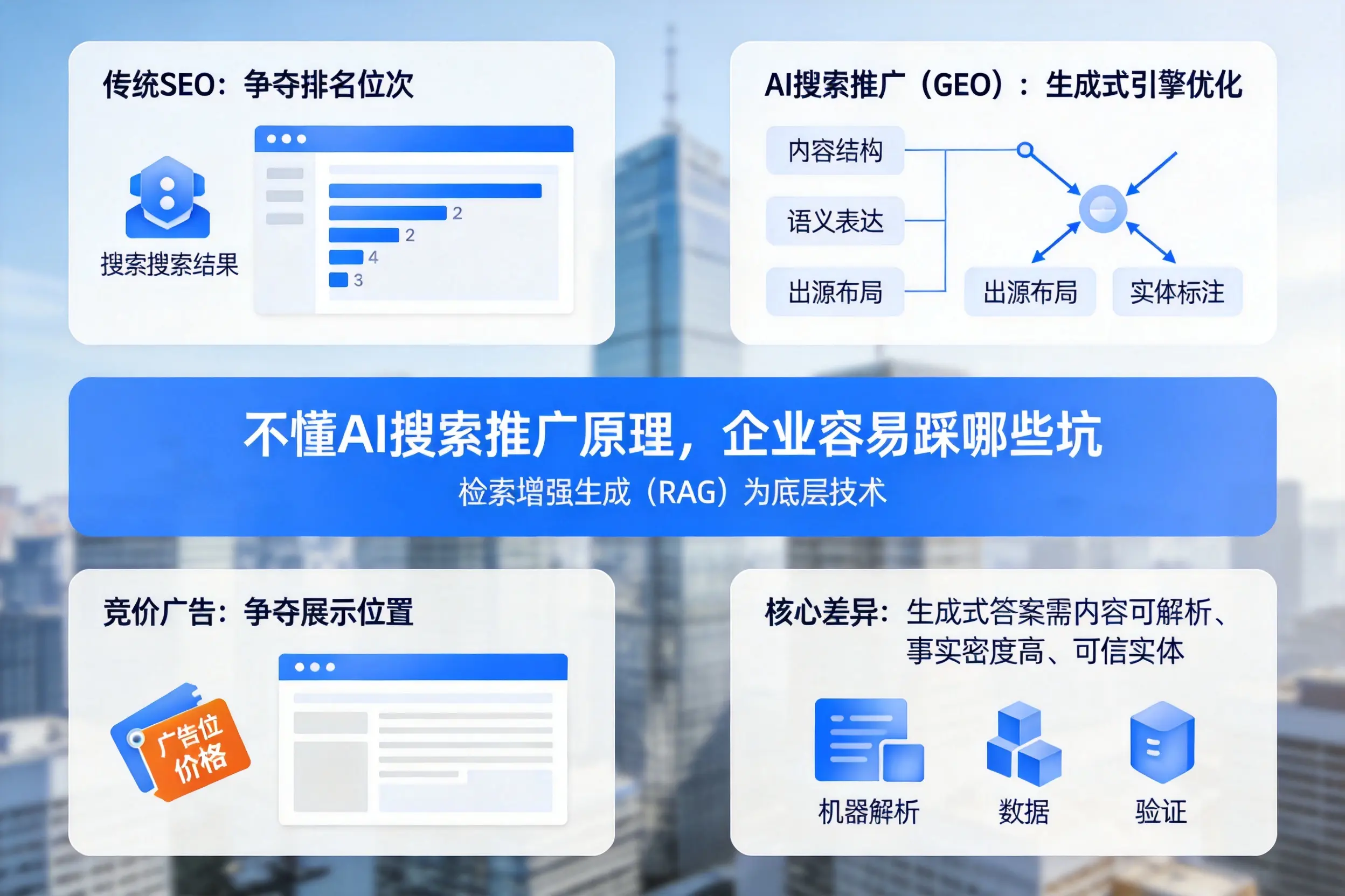 不懂AI搜索推广原理，重庆城区企业容易踩哪些坑