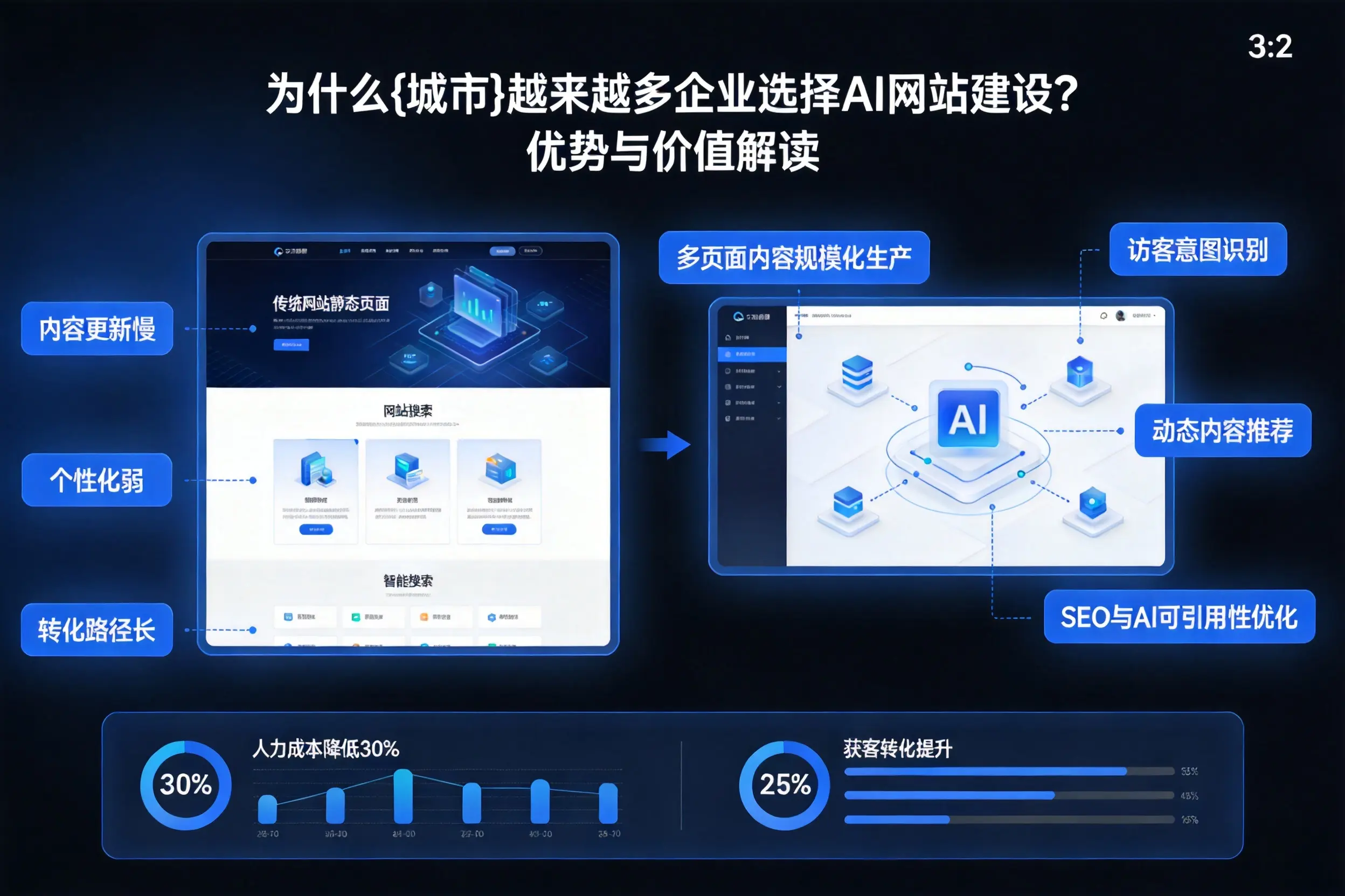 为什么重庆城区越来越多企业选择AI网站建设？优势与价值解读
