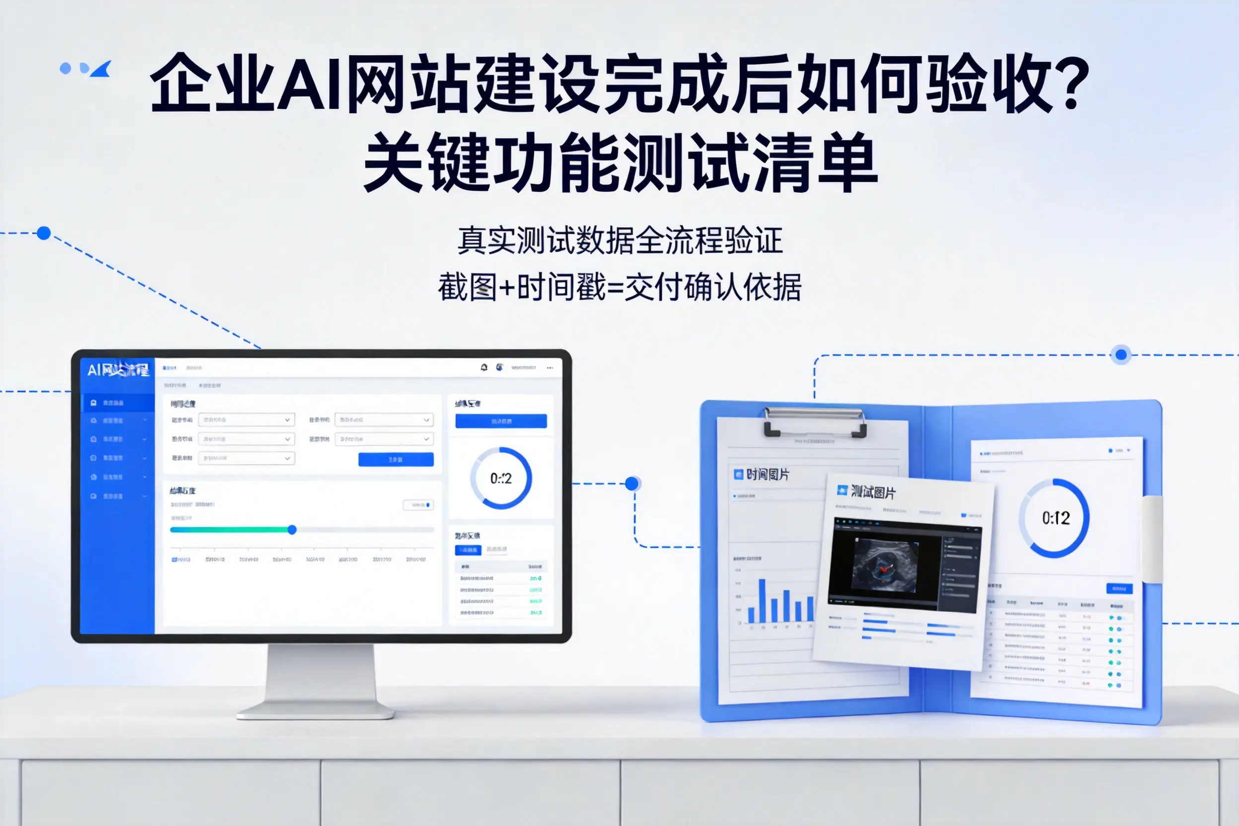 重庆城区企业AI网站建设完成后如何验收？关键功能测试清单