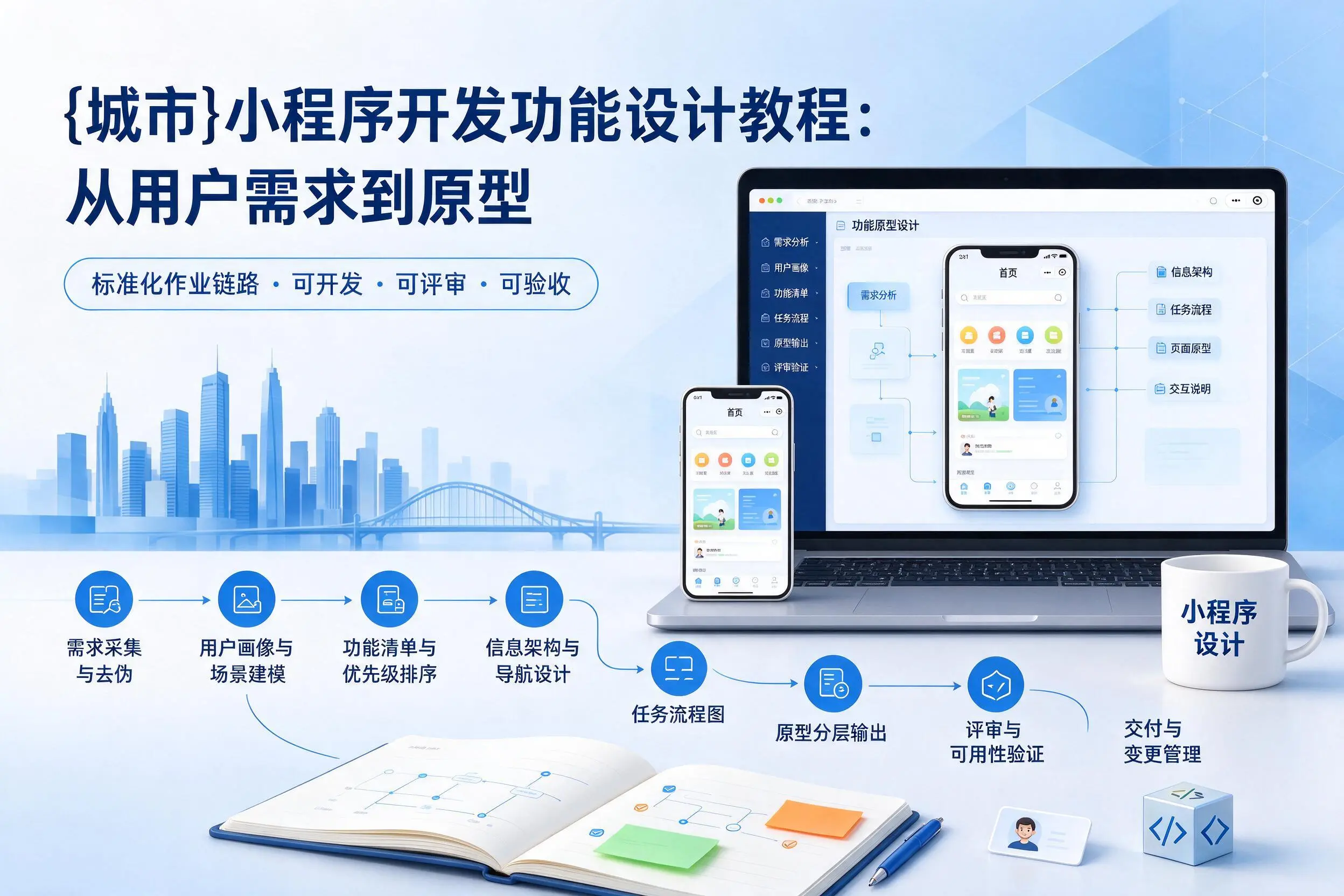 重庆城区小程序开发功能设计教程：从用户需求到原型
